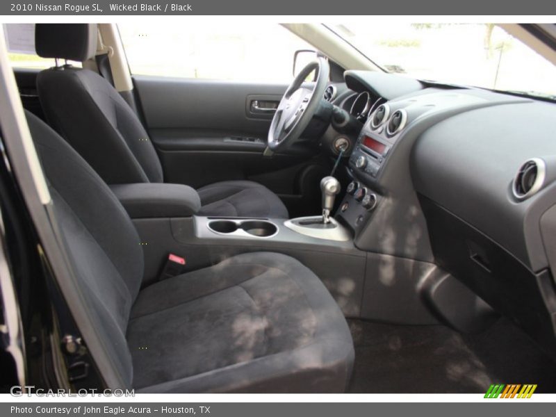 Wicked Black / Black 2010 Nissan Rogue SL