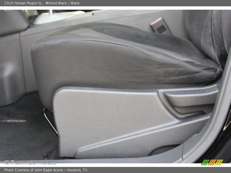 Wicked Black / Black 2010 Nissan Rogue SL