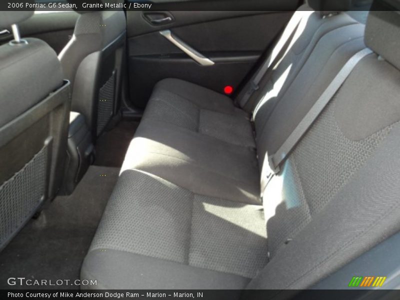 Granite Metallic / Ebony 2006 Pontiac G6 Sedan