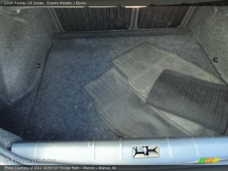 Granite Metallic / Ebony 2006 Pontiac G6 Sedan
