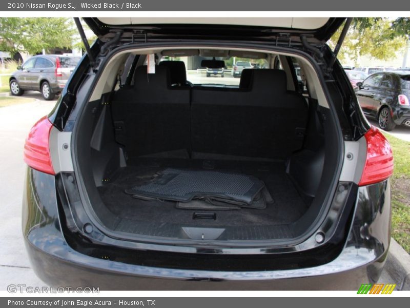 Wicked Black / Black 2010 Nissan Rogue SL