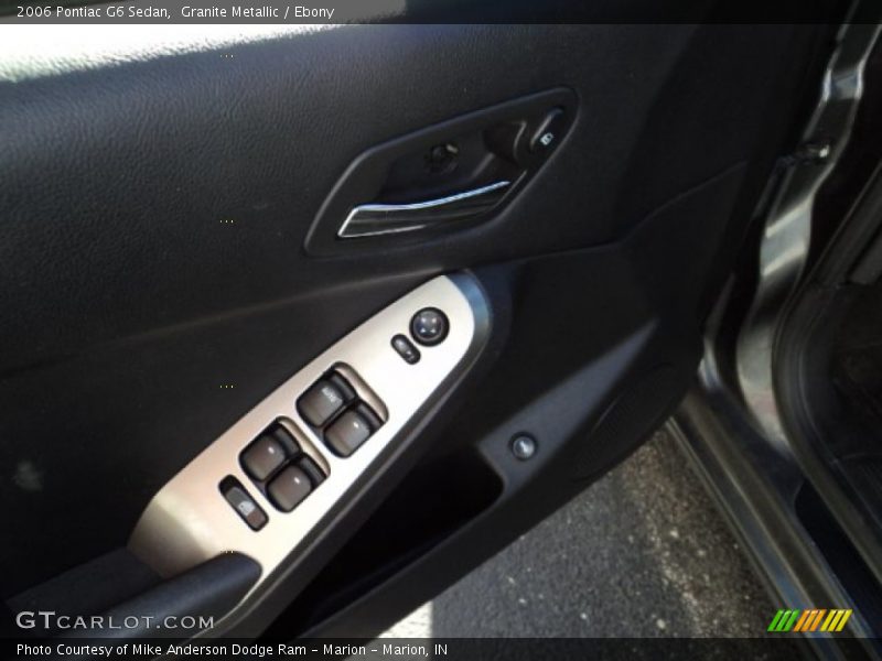 Granite Metallic / Ebony 2006 Pontiac G6 Sedan