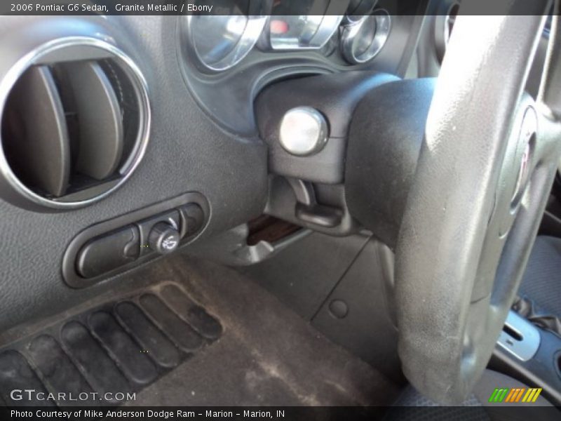 Granite Metallic / Ebony 2006 Pontiac G6 Sedan
