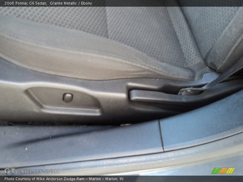 Granite Metallic / Ebony 2006 Pontiac G6 Sedan