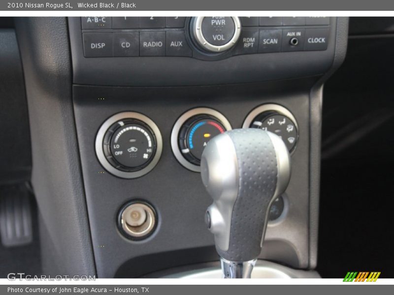 Wicked Black / Black 2010 Nissan Rogue SL