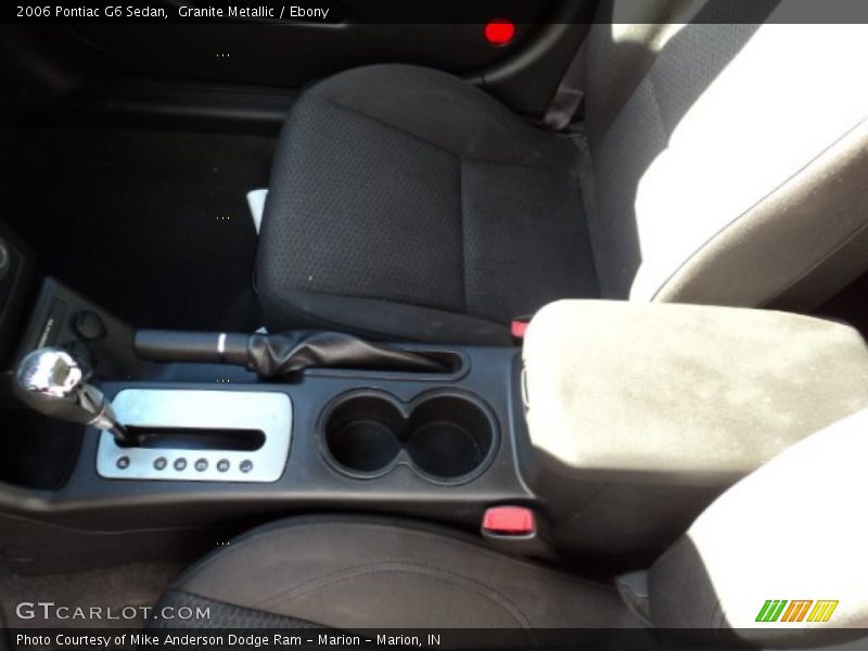 Granite Metallic / Ebony 2006 Pontiac G6 Sedan