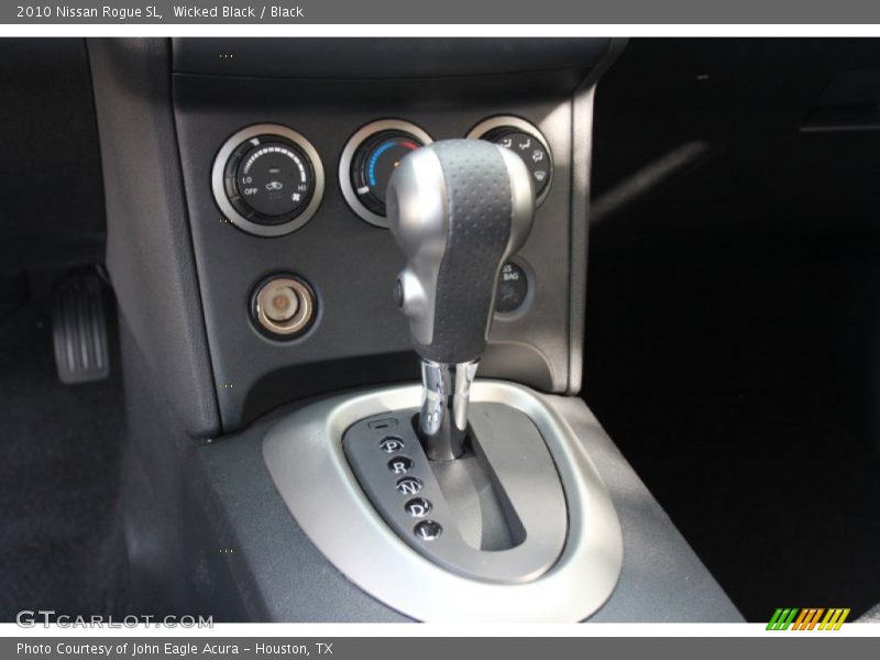 Wicked Black / Black 2010 Nissan Rogue SL