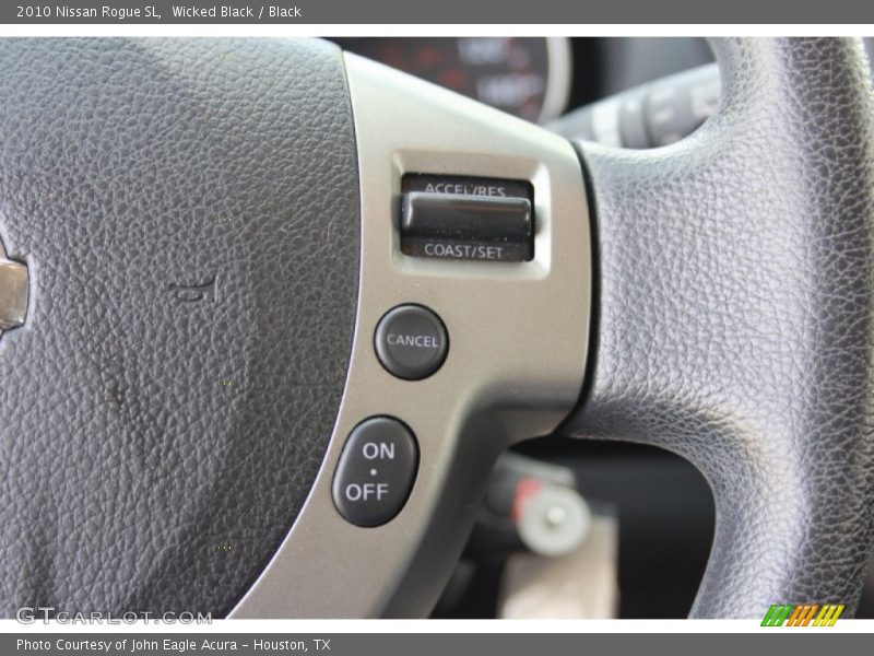 Wicked Black / Black 2010 Nissan Rogue SL