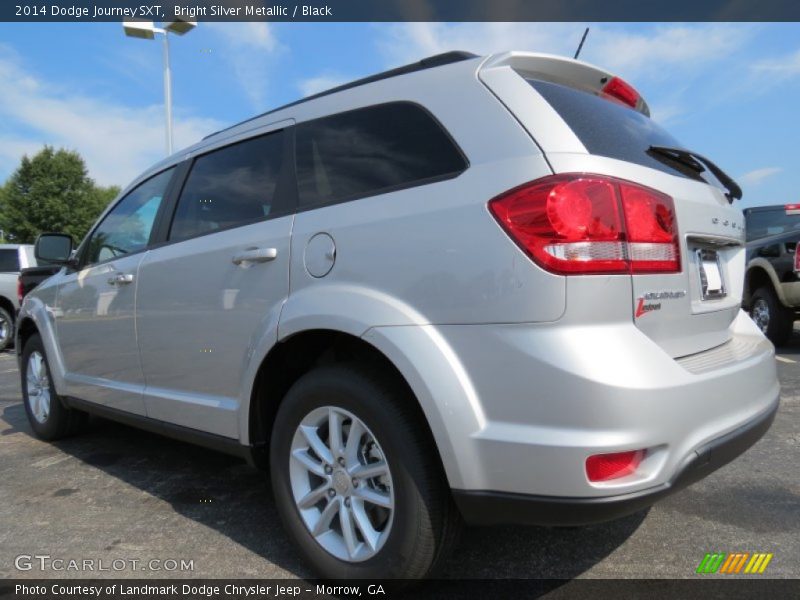 Bright Silver Metallic / Black 2014 Dodge Journey SXT