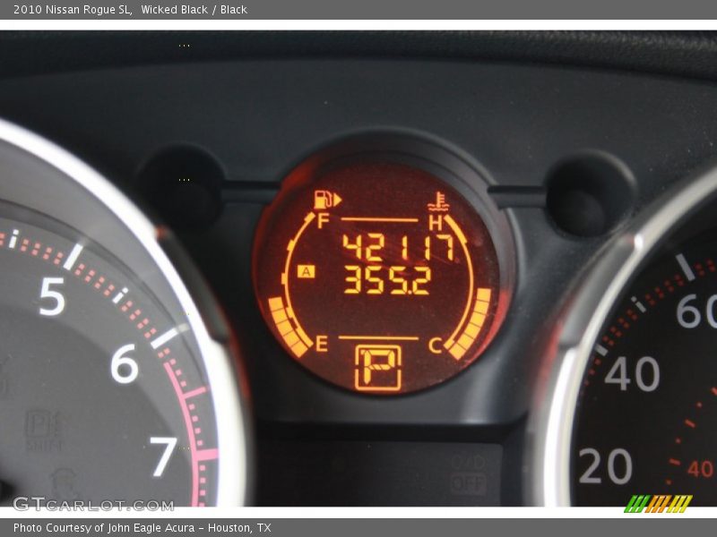 Wicked Black / Black 2010 Nissan Rogue SL