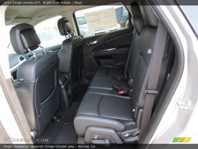 Bright Silver Metallic / Black 2014 Dodge Journey SXT