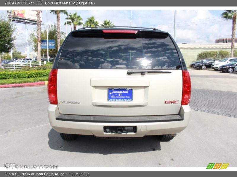 Gold Mist Metallic / Light Tan 2009 GMC Yukon SLE