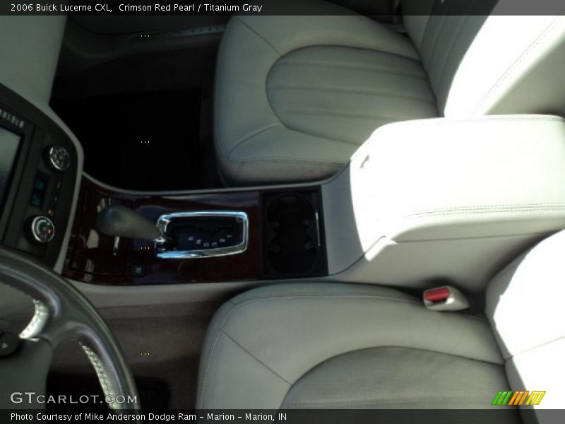 Crimson Red Pearl / Titanium Gray 2006 Buick Lucerne CXL