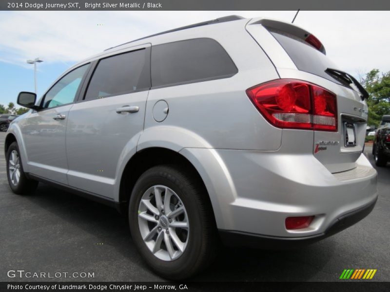 Bright Silver Metallic / Black 2014 Dodge Journey SXT