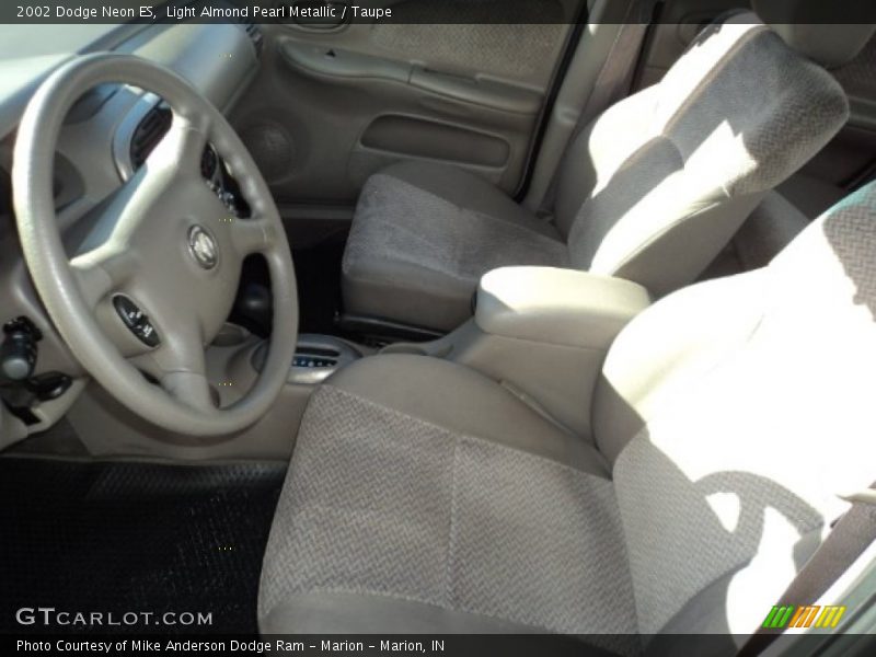 Light Almond Pearl Metallic / Taupe 2002 Dodge Neon ES