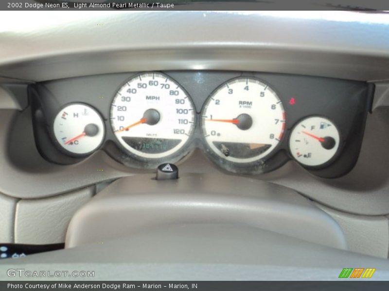 Light Almond Pearl Metallic / Taupe 2002 Dodge Neon ES