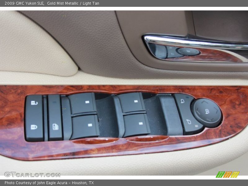 Gold Mist Metallic / Light Tan 2009 GMC Yukon SLE
