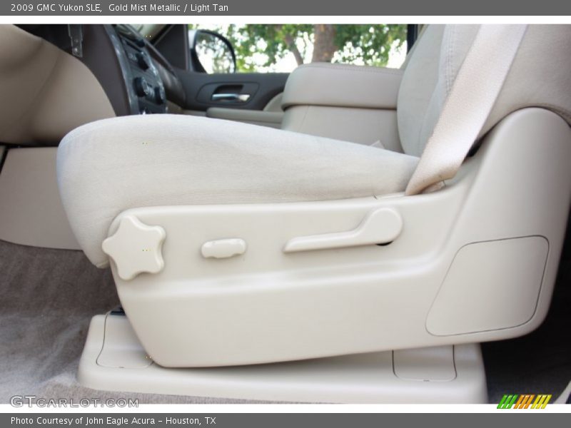 Gold Mist Metallic / Light Tan 2009 GMC Yukon SLE