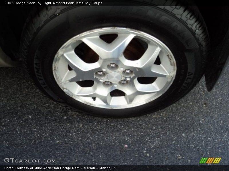 Light Almond Pearl Metallic / Taupe 2002 Dodge Neon ES