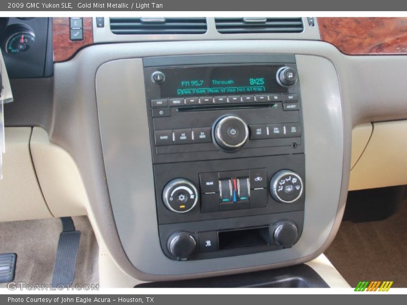 Gold Mist Metallic / Light Tan 2009 GMC Yukon SLE