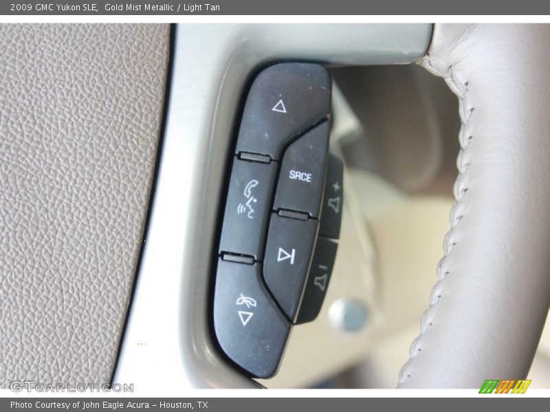 Gold Mist Metallic / Light Tan 2009 GMC Yukon SLE