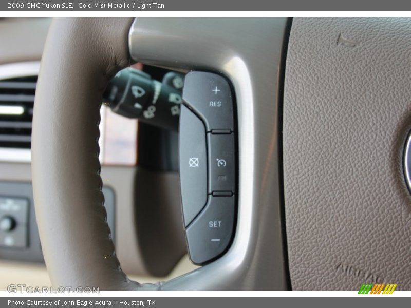 Gold Mist Metallic / Light Tan 2009 GMC Yukon SLE