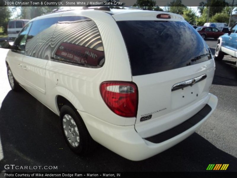 Stone White / Medium Slate Gray 2004 Chrysler Town & Country LX