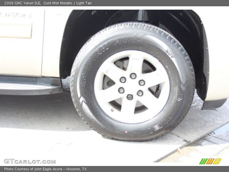 Gold Mist Metallic / Light Tan 2009 GMC Yukon SLE