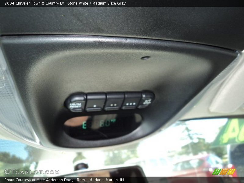 Stone White / Medium Slate Gray 2004 Chrysler Town & Country LX