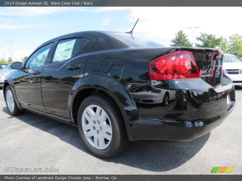 Black Clear Coat / Black 2014 Dodge Avenger SE