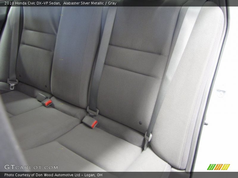 Alabaster Silver Metallic / Gray 2010 Honda Civic DX-VP Sedan