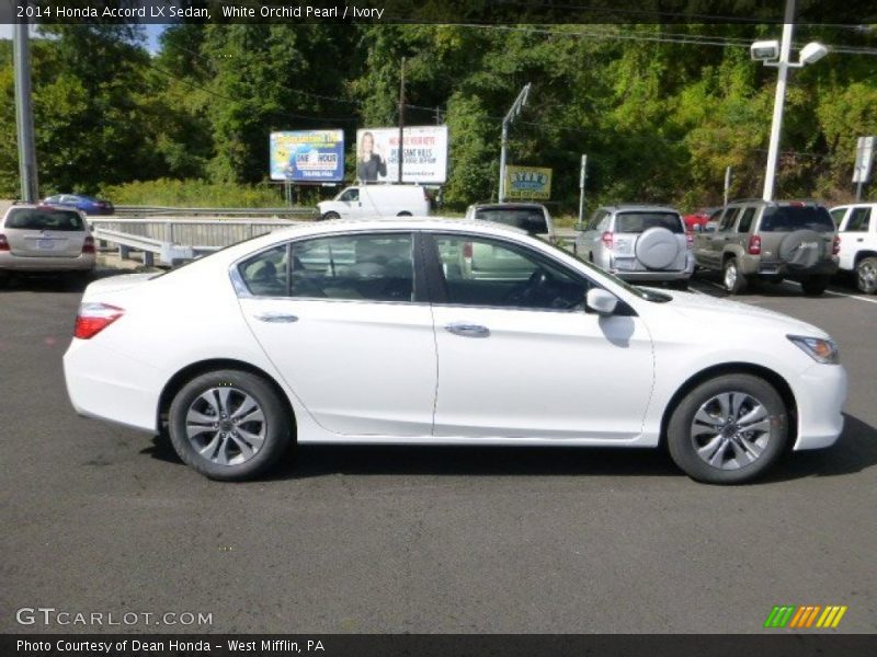  2014 Accord LX Sedan White Orchid Pearl