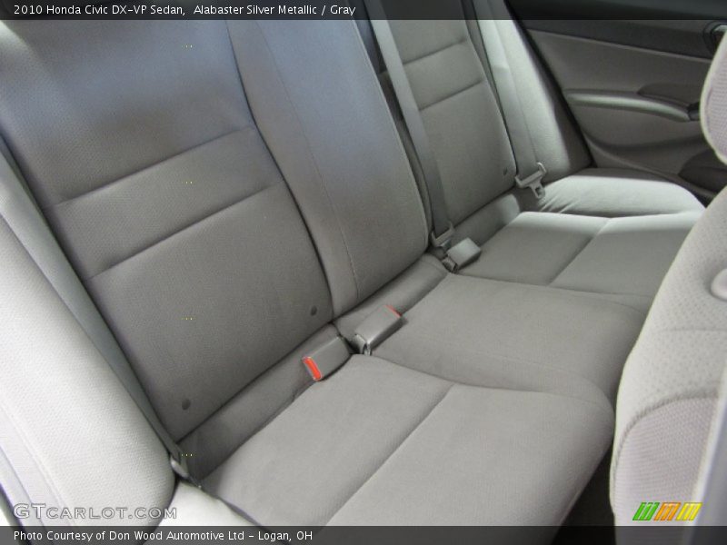 Alabaster Silver Metallic / Gray 2010 Honda Civic DX-VP Sedan