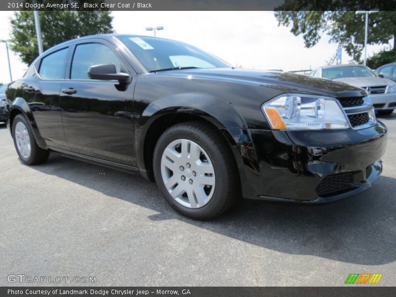 Black Clear Coat / Black 2014 Dodge Avenger SE