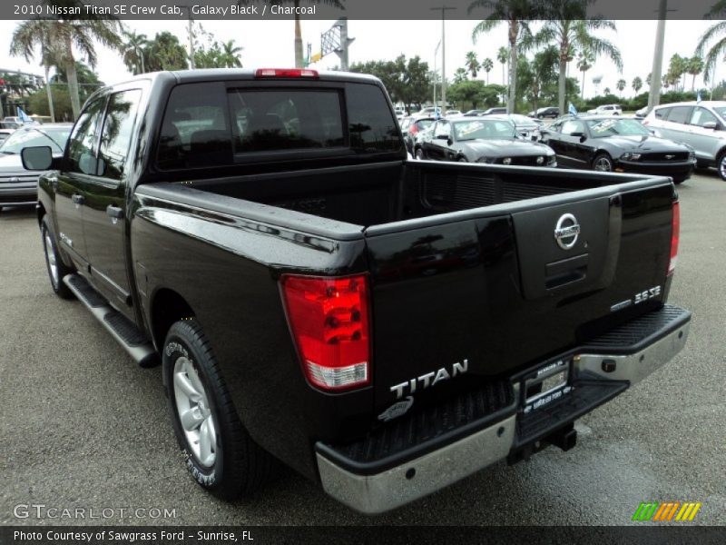 Galaxy Black / Charcoal 2010 Nissan Titan SE Crew Cab