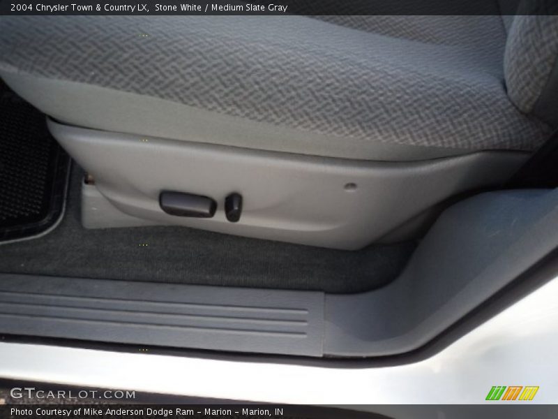Stone White / Medium Slate Gray 2004 Chrysler Town & Country LX