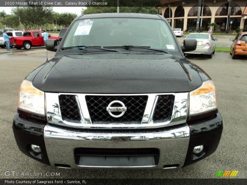 Galaxy Black / Charcoal 2010 Nissan Titan SE Crew Cab