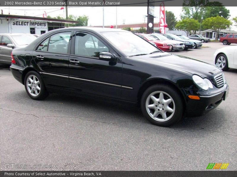 Black Opal Metallic / Charcoal 2002 Mercedes-Benz C 320 Sedan