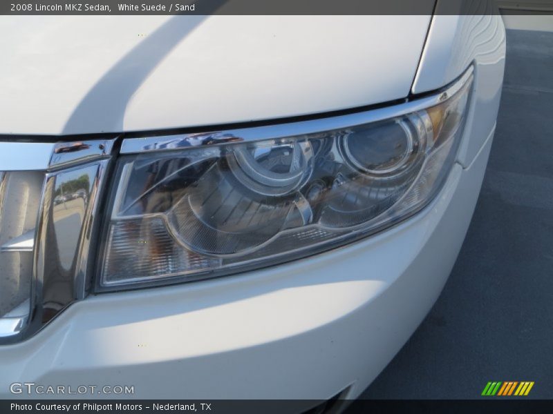 White Suede / Sand 2008 Lincoln MKZ Sedan