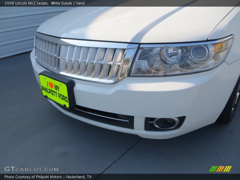 White Suede / Sand 2008 Lincoln MKZ Sedan