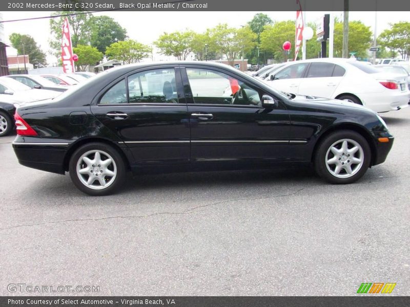 Black Opal Metallic / Charcoal 2002 Mercedes-Benz C 320 Sedan