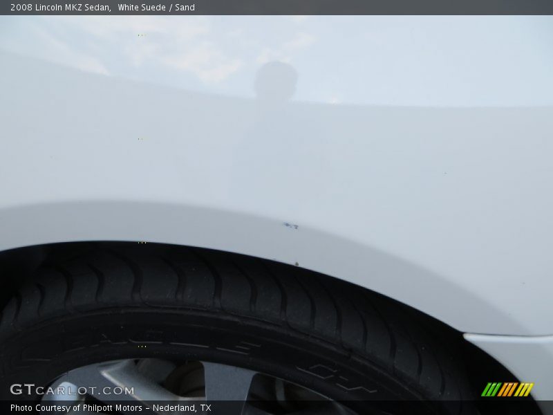 White Suede / Sand 2008 Lincoln MKZ Sedan