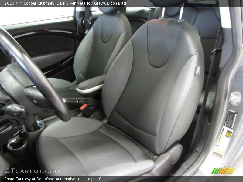 Dark Silver Metallic / Grey/Carbon Black 2010 Mini Cooper Clubman