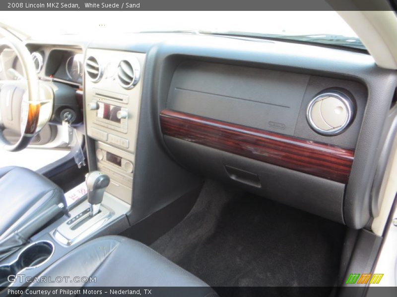 White Suede / Sand 2008 Lincoln MKZ Sedan