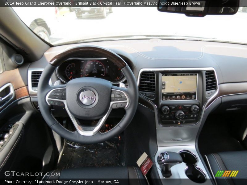 Dashboard of 2014 Grand Cherokee Overland