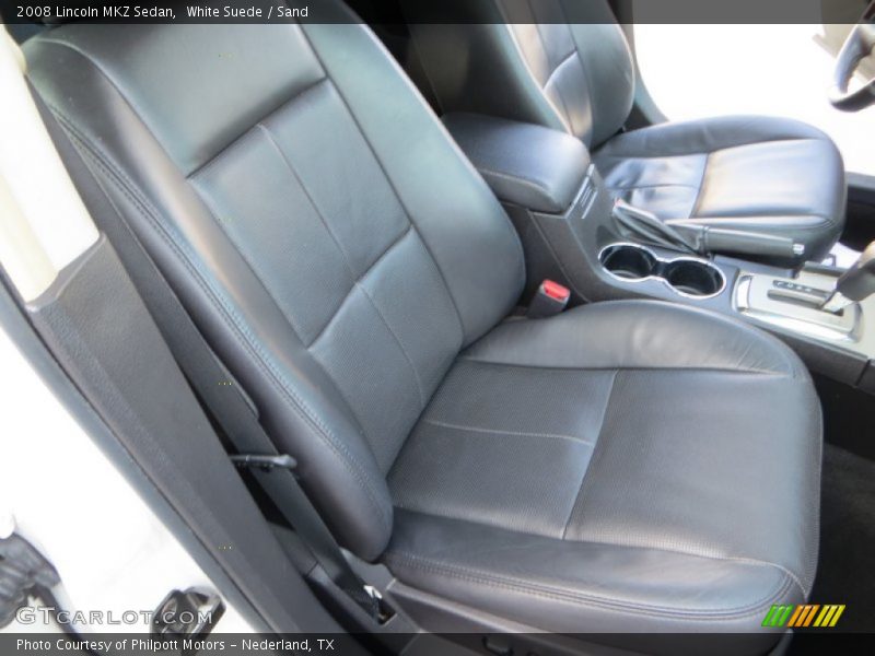 White Suede / Sand 2008 Lincoln MKZ Sedan