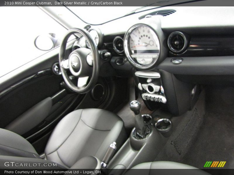Dark Silver Metallic / Grey/Carbon Black 2010 Mini Cooper Clubman