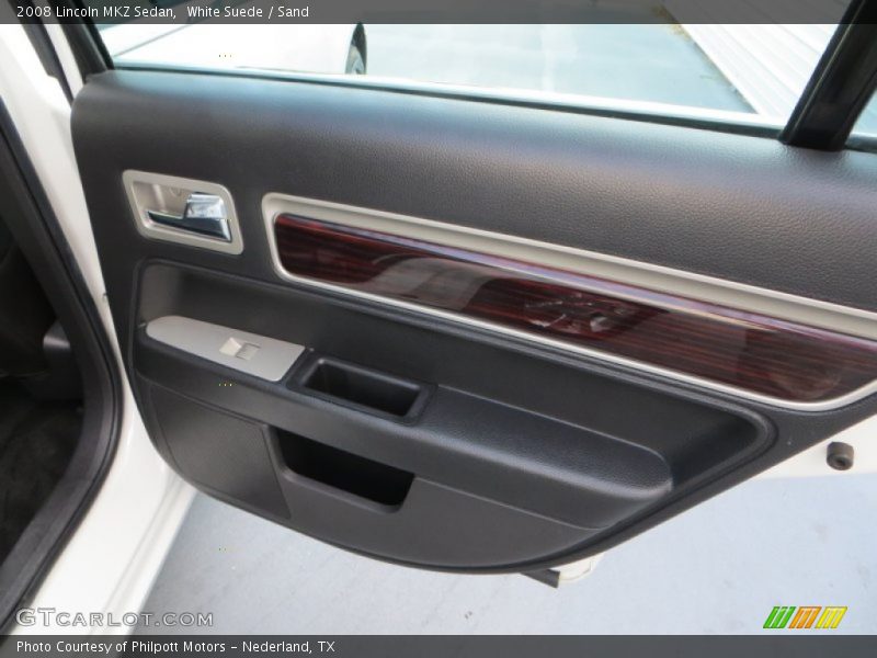 White Suede / Sand 2008 Lincoln MKZ Sedan