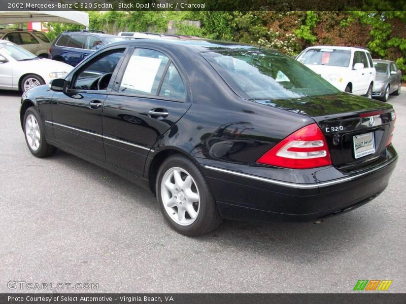 Black Opal Metallic / Charcoal 2002 Mercedes-Benz C 320 Sedan