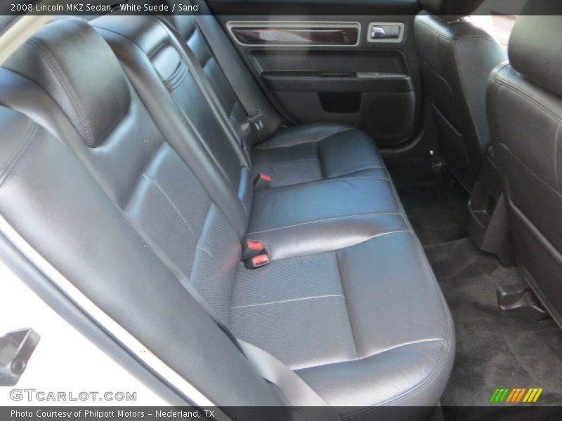 White Suede / Sand 2008 Lincoln MKZ Sedan